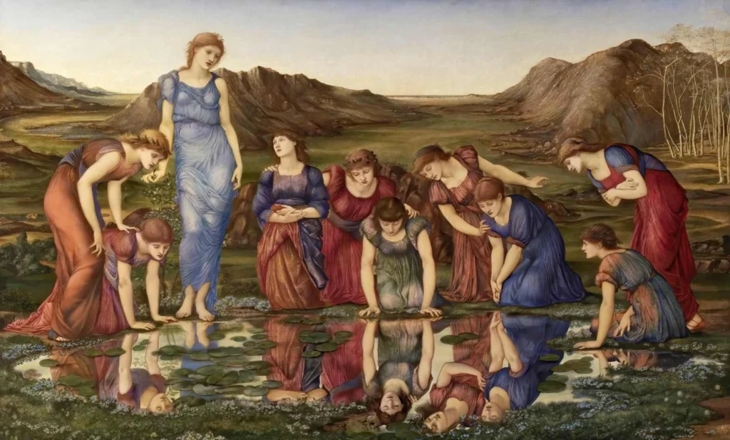 O espelho de Vênus (1877), de Edward Burne Jones