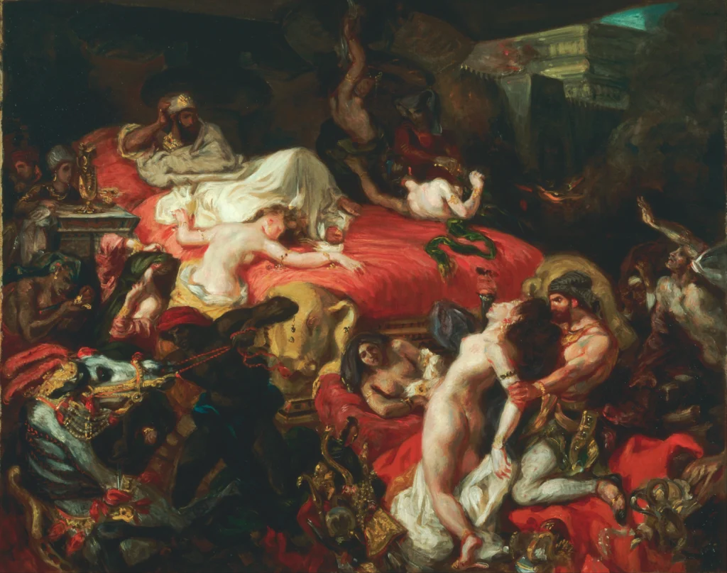 Ferdinand Victor Eugène Delacroix, French The Death of Sardanapalus Google Art Project