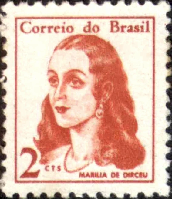 Marília de Dirceu 1967 Brazil stamp