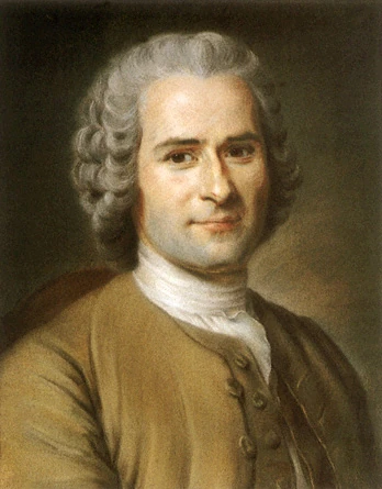 Maurice Quentin de La Tour Portrait de Jean Jacques Rousseau
