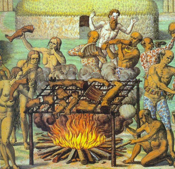 Theodor de Bry Canibais