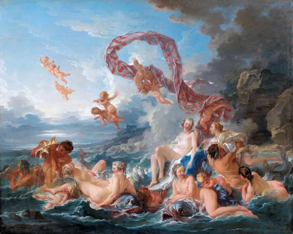 Boucher triunfo de venus d